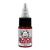 Black Buddha Colors Professional Tattoo Ink Nosebleed Red 1/2 oz