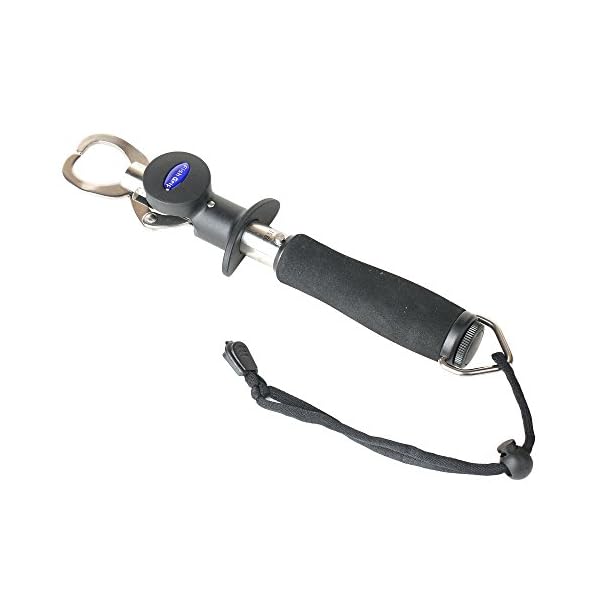 Entsport-Fish-Lip-Gripper-Fish-Scales-Grip-Grabber-Professional-Fish-Holder-Stainless-Steel-Fish-Lip-Grabber-Fish-Lip-Grip-Tool-with-Weight-Scale-and-Measuring-Tape