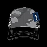 DECKY 1054-BUB Cotton Curve Bill Trucker, blk/Urb/blk, Black/Urban/Black
