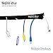 SPEZU Cable Management Sleeve - Velcro Cord Organizer to Wrap & Protect Wires - Two 20 Inches Wire Organizer