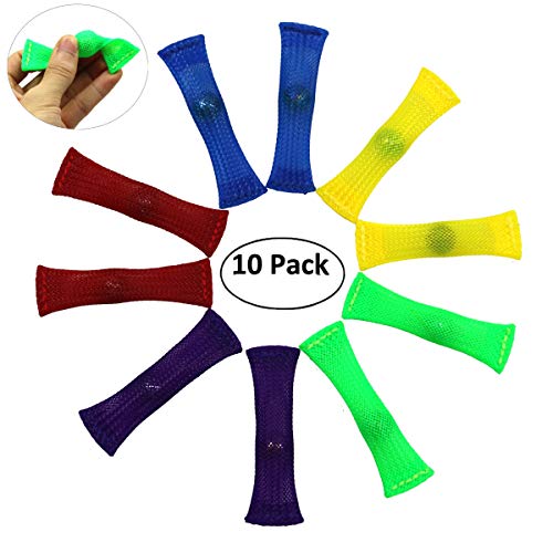 FC MXBB 10Pack Mesh and Marble Fidget Toys Stress Relieve and Anxiety for Children and Adults with ADHD ADD OCD Autism Depressions and Anxiety Disorders