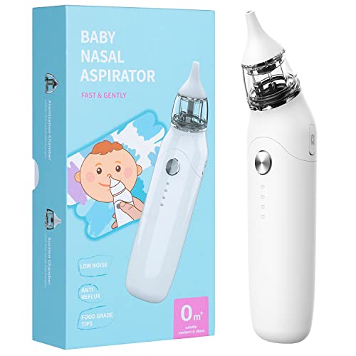 Electric Baby Nose Sucker with Adjustable Suction Level, Baby Nasal