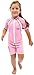 Cressi Kids Swimsuit Short Sleeve, Pink, L