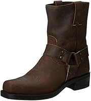 FRYE Men's Harness 8R Boot, Gaucho, 9 M US