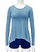REGNA X Womens Round Neck Rayon span Stretchy Fabric and ventilate Active Top with Back point