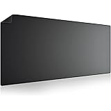 Wolaile Large Mouse Pad, 36x17 in Gaming Mouse Mat,Waterproof and Non-Slip Desktop Pad for Computer Keyboard,Black,XL