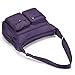 Women Travel Purple Crossbody Bag Messenger Bag Lightweight Water Resistant Shoulder Bag