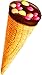 Candy Treasure KONZ | 12 Crispy Waffle Cones with Chocolate Cream & Surprise Toy Puppy Dog | Fudgy Milk Chocolate with Candy Sprinkles | 24 Collectible Toys | Party Favors, Birthdays, Boys, Girls