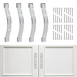 SAVORI Drawer Pulls Handle Bling Crystal Dresser