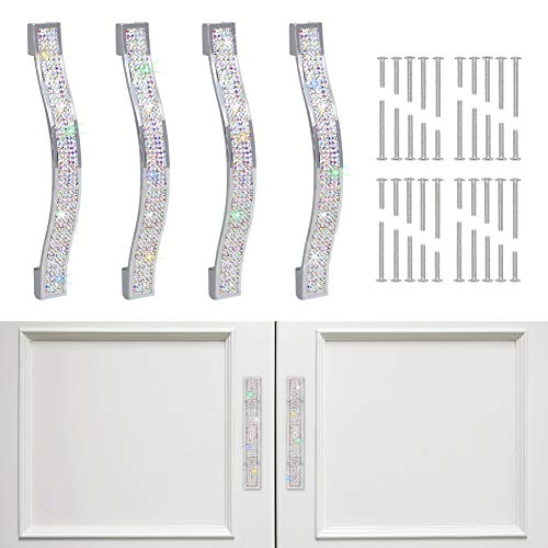 SAVORI Drawer Pulls Handle Bling Crystal Dresser
