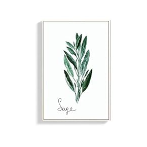 Framed Canvas Wall Art for Living Room, Bedroom Sage Canvas Prints for Home Decoration Ready to Hang - 16x24 inches