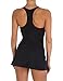 UNOW Racerback Training One Piece Swimdress Skirtini Skirted Swimsuit for women