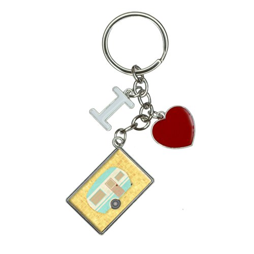 I Heart RV Camper Trailer Camping Keychain made our list of Valentines Day Gift Ideas And Romantic Camping Trip Tips For Your Camping Sweetheart!