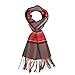 SAFERIN Men Winter Plaid Soft Elegant Cashmere Feel Wrap Scarf…