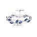 EleQueen Women's Silver-Tone Full Cubic Zirconia Marquise Leaf Roman Tennis Bracelet
