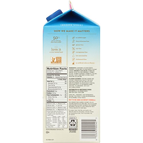 Silk Unsweetened Almond Coconut Blend - 64 oz - Image 4