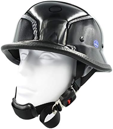 Hot Rides Classic Costume Carnival Skate Scooter Helmet Novelty German (Gloss Black,Medium)