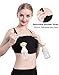 HAPIU Hands Free Breastpump Pumping Nursing Bra, Improved Design, Maternity Bra, Black, XS-L