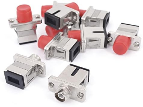 10 Pcs Telecommunication CATV Coupling FC to SL Optic Fiber Adapter