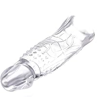 amazon penishülle NewMagic® Hot Selling Penis Sleeve Cock Enlarger Extender Extensions  Increase Your Penis Size by 2.5 Inches Great Sexy Toy for Man (White)