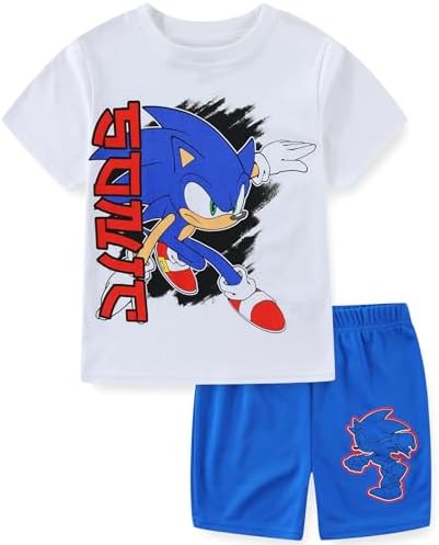 Amazon.com: SEGA Sonic The Hedgehog Little Boys T-Shirt and Bike