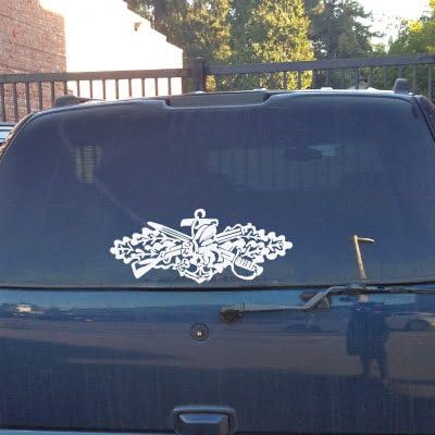 Combat Seabees Vinyl decal Large