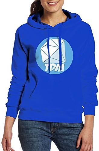 LYFSQBM Women's DanTDM Logo One Slim Fit Personality Hooded Sweatshirt