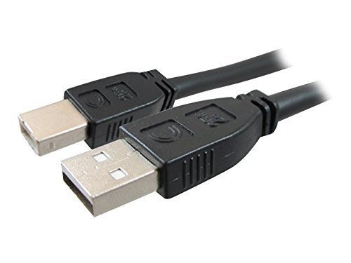 Comprehensive Cable 50' Pro AV/IT Active USB A Male to B Male (USB2-AB-50PROA)