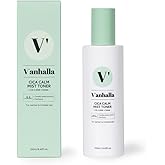V’anhalla Cica Calm Mist Toner 8.45fl.oz | Vegan, pH5.5, Calming, Refreshing, Hydrating, Gentle exfoliating, pH balancing. Facial Mist Toner with Centella asiatica extract 6%, Panthenol 1%