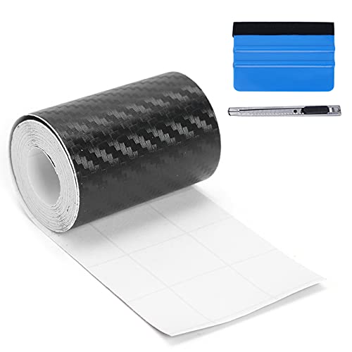 LZLRUN 3D Carbon Fiber Vinyl Wrap Outdoor Rated for Automotive Use