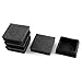 Plastic Square Blanking End Caps Tubing Tube Inserts 60mm x 60mm 5 Pcs