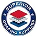 Superior Graphic Supplies PETG Clear Plastic Sheets (12 Inches X 12 Inches)| 20 Mil - Clear 10 Sheets Thermforming UV Protection