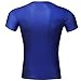 Red Plume Men's Compression Sports Shirt,Leisure Movie Hero Fitness T-Shirt (M, Silver Logo)