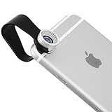 Apexel 20x HD Macro Lens With Universal Clip for Smartphones (Silver)