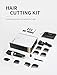 WONER Hair Clippers Cordless Rechargeable Hair Trimmers Hair Cutting Kit Machine for Men, 2000mAh Lithium Ion, 8 Guards, Oil for Beginner Fathers Husband