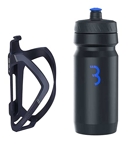 BBB Cycling FlexCage And CompTank Bike Bottle Cage And Bottle Set I BPA-free Water Bottle I Bike Bottle Holder I Universal Fit 550ml I BBC-36C
