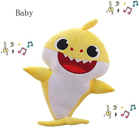 NICE Home Baby Toy Shark Singing Soft Plush Toy Music Doll For Kids Children's Gift