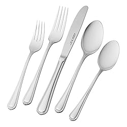 ZWILLING Alcea Flatware Set, 20-Piece, Silver