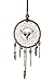 Boltz Deer Dream Catcher Car Charm Rear View Mirror Accessories, Handmade Pendant Ornament Wall Hanging Home Decoration (Brown Web)