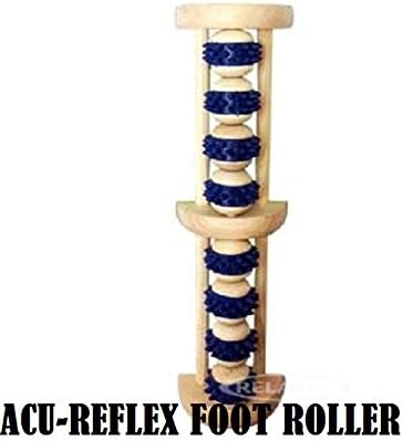 ACU-Reflex Foot Roller Massage Tool to Relieve Plantar Fasciitis, Heel, Foot & Arch Pain!
