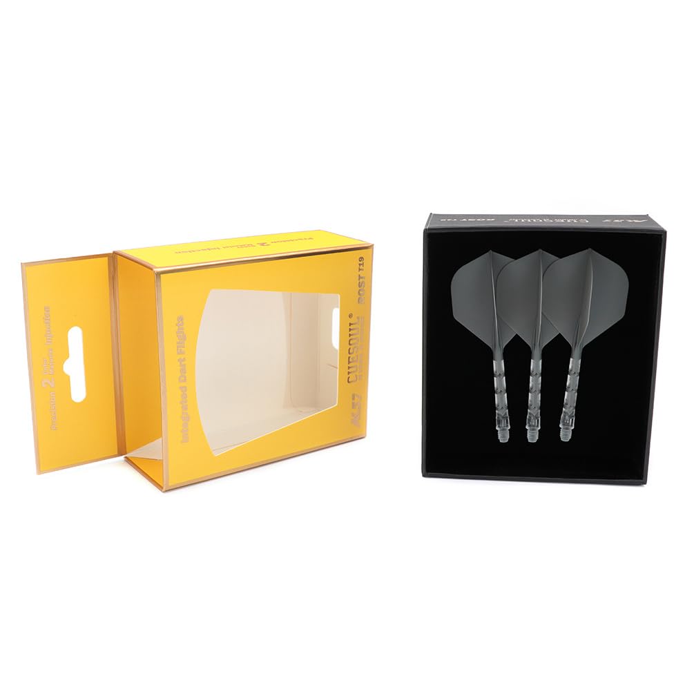CUESOUL ROST T19 Integrated Dart Shaft and Flight,Standard Shape,Set of 3
