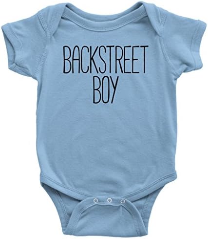 VigorDesign Backstreet Boy, Trendy Baby Clothes - Cute Infant Short Sleeve Onesie