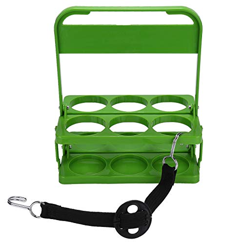Foldable Plastic Drink Carrier, Beverage Delivery Holder, Ideal for