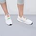 HICKIES 1.0 Elastic One Size Fits All No Tie Shoelaces - Neon Rainbow Multicolor (14 Laces, Works in all shoes)