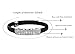 Alaxy leather bracelet for women Made with Swarovski Crystals, Genuine Leather White Gold Plated Bangle Bracelets Galaxy Memory - The Memory of Love, 7th for women