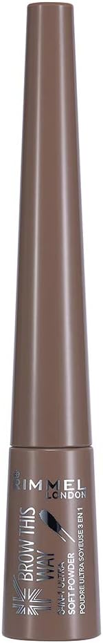 Rimmel London Brow This Way 3-in-1 Ultra Soft Powder Blonde 8g view 2