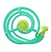 Mombella Snail Soothing Baby Teether Rattle,Flexible teether Ball with Pacifier, Baby teether Toy Infant Toy, BPA Free , Freezer and Dishwasher Safe