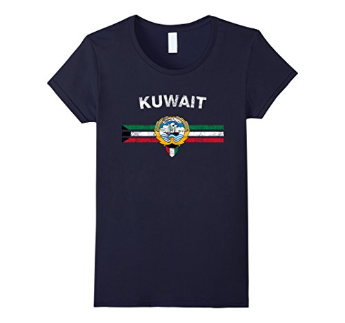 Womens kuwaiti flag shirt - kuwaiti emblem & kuwait…