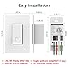 Smart Light Switch, Betalloo Wi-Fi Light Switch, Compatible with Alexa, Google Assistant and IFTTT, Single-Pole, Schedule, Remote Control, Neutral Wire Required, Easy Installation, ETL Listed - 2Pack