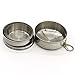 Cimostar Stainless Steel Collapsible Cup for hiking, camping, hunting, traveling- 240ml/8 Ounce